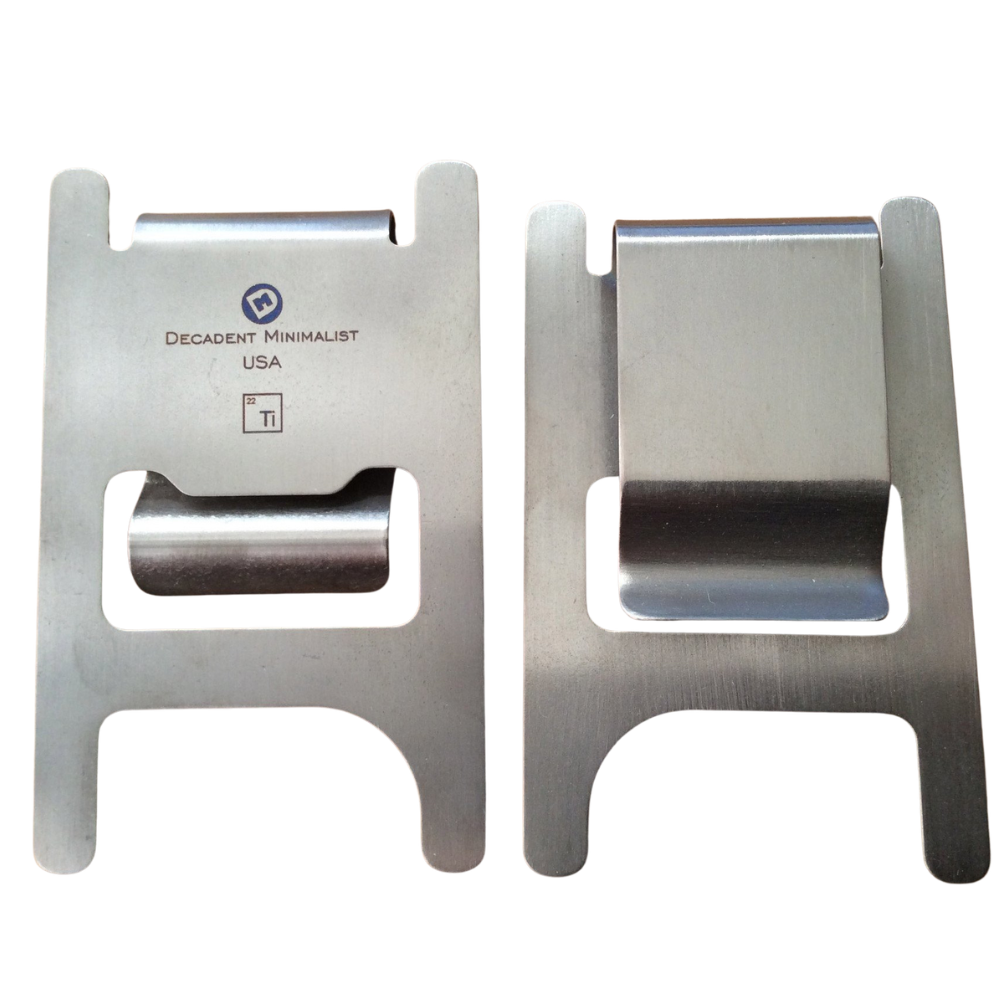 DMC Titanium Money Clip