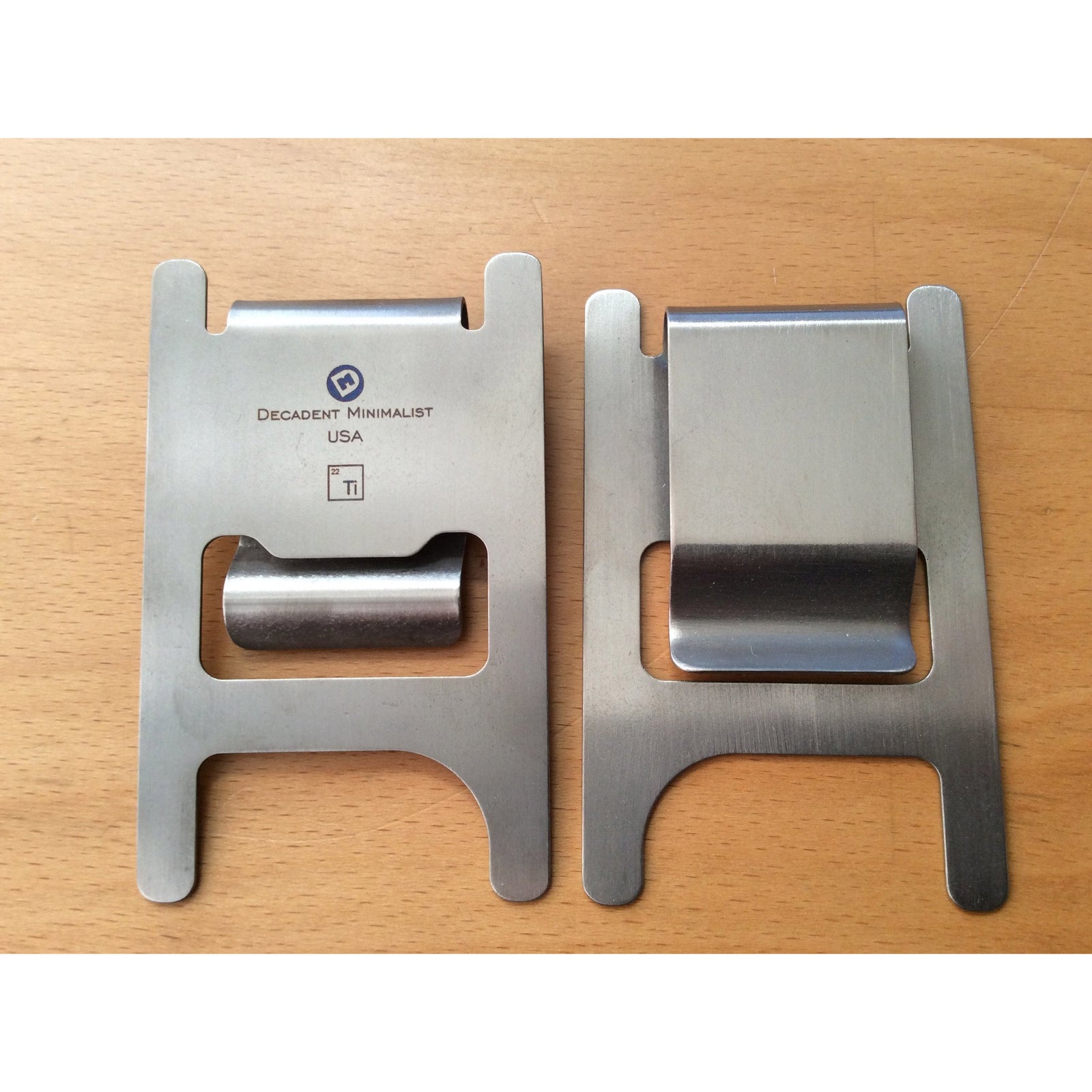 DMC Titanium Money Clip