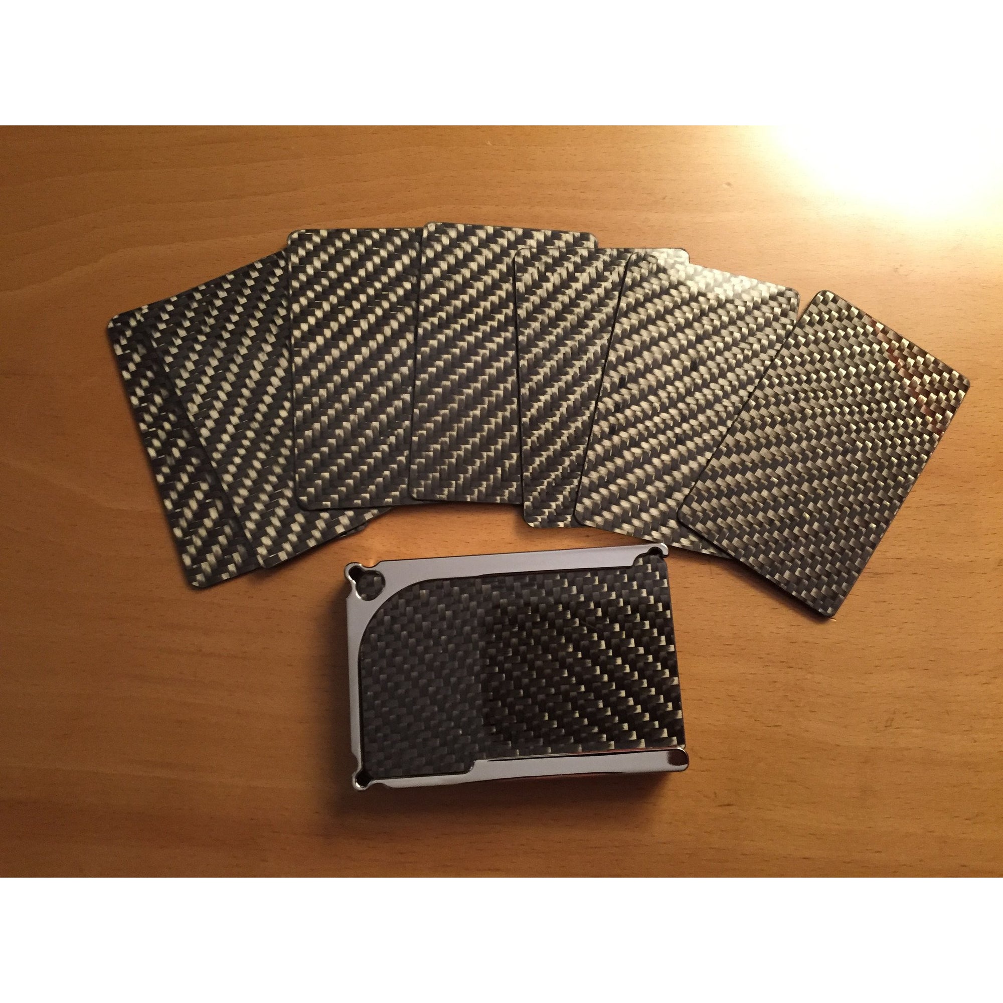 Carbon Fiber Privacy & RFID Blocking Card 2 Card Kit